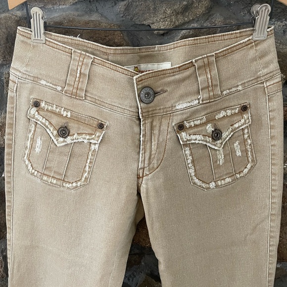 Z Cavaricci women’s tan jeans, size 8 - Picture 2 of 6